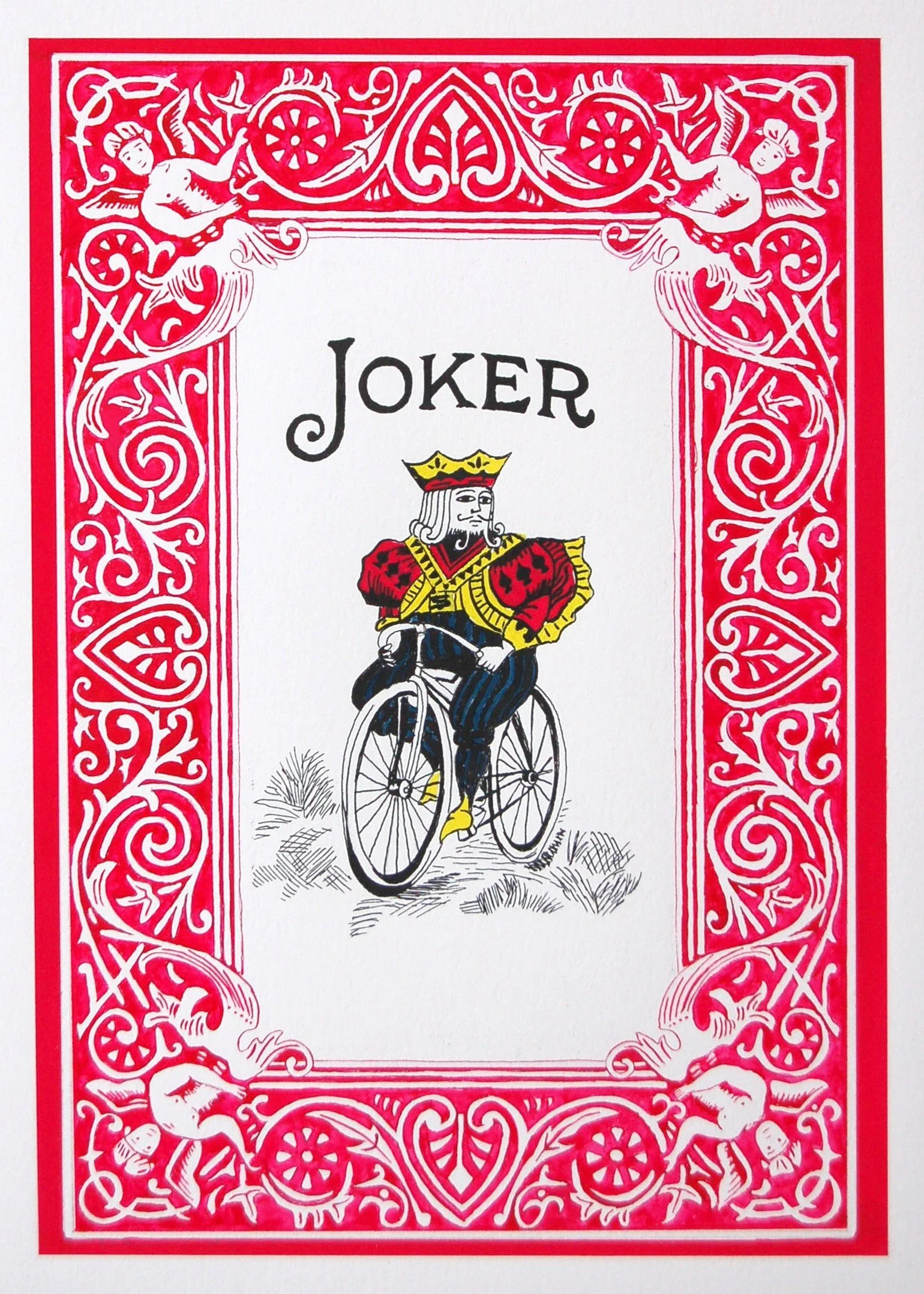 Joker Playing Card (Prints)