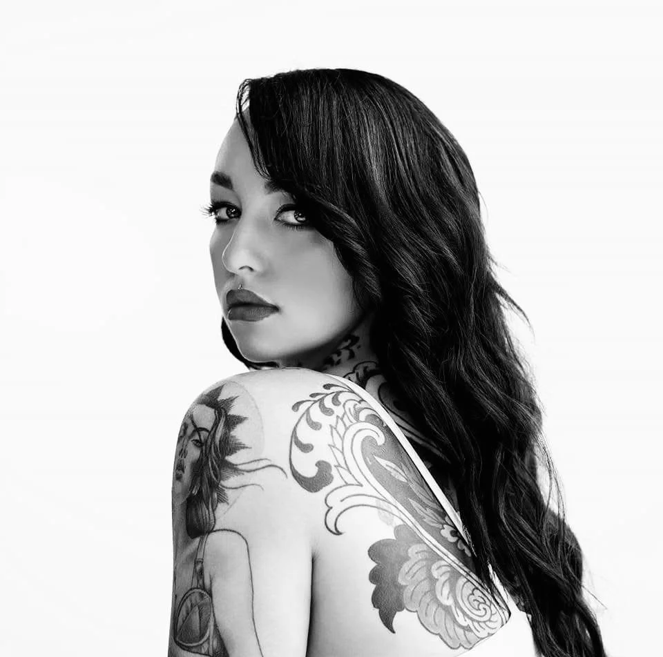 tattoo artist Alexandra Hardee