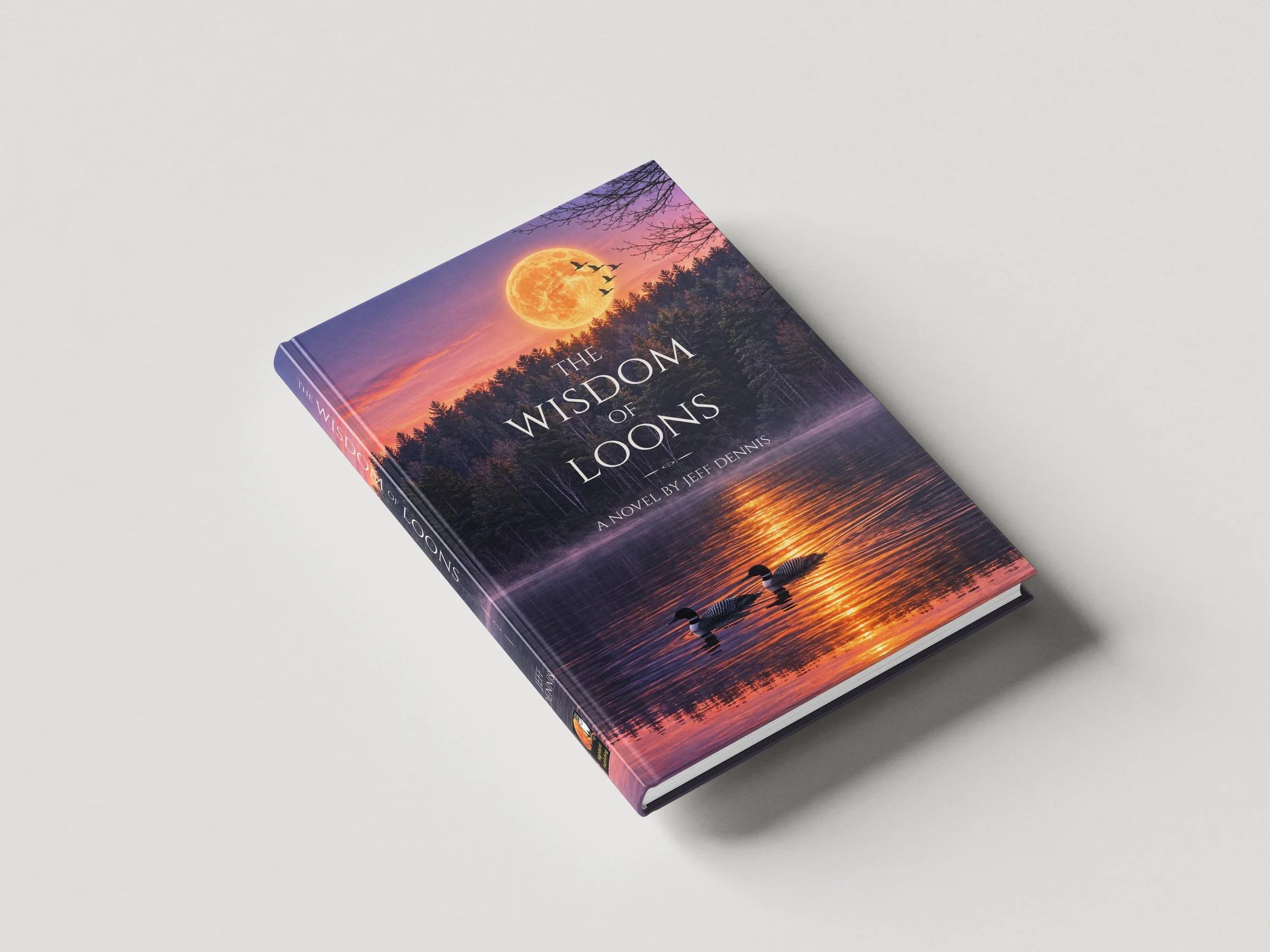 The Wisdom of Loons: Book Cover Design