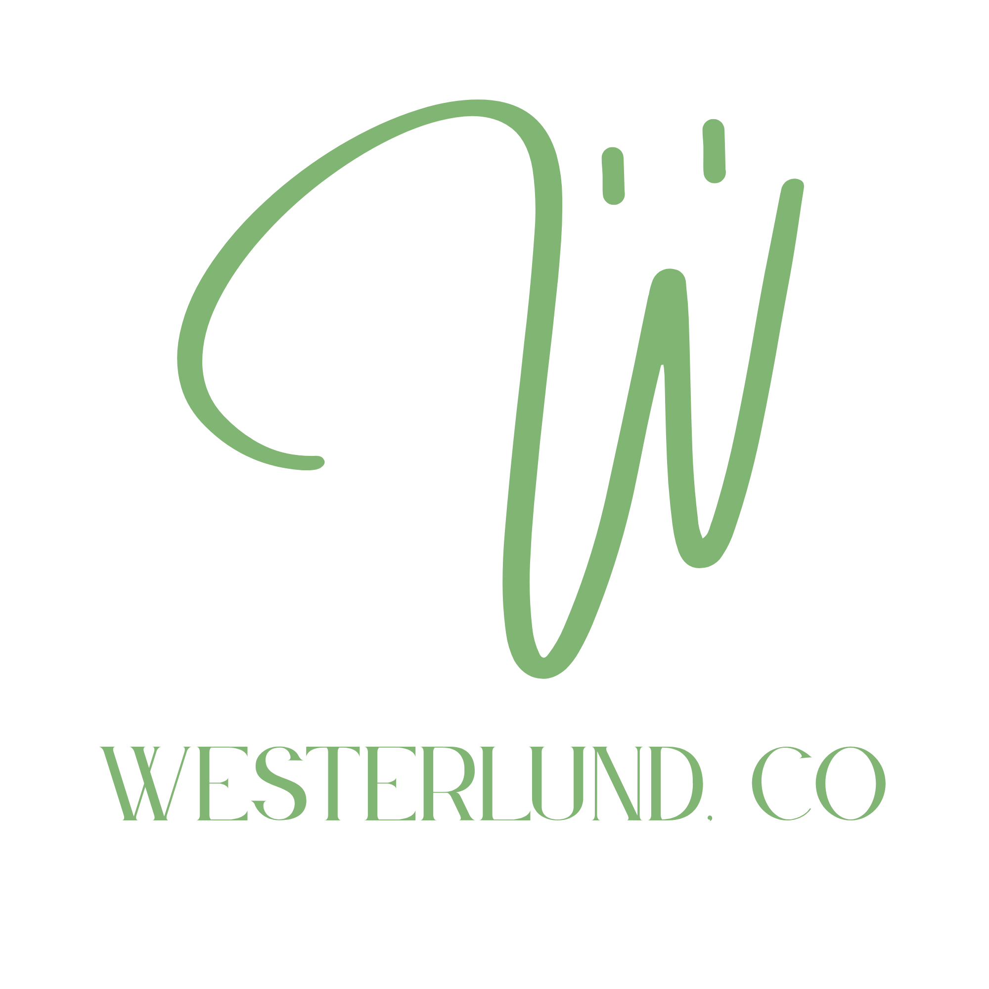 new 2026 logo for westerlund co, Kansas City's only artist-owned creative digital marketing agency