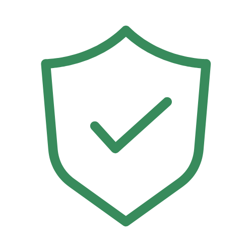 badge icon with checkmark