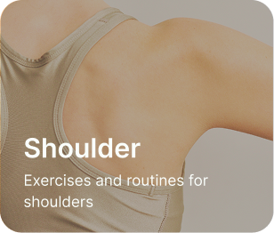 woman wearing a tank top with a close up of her shoulder