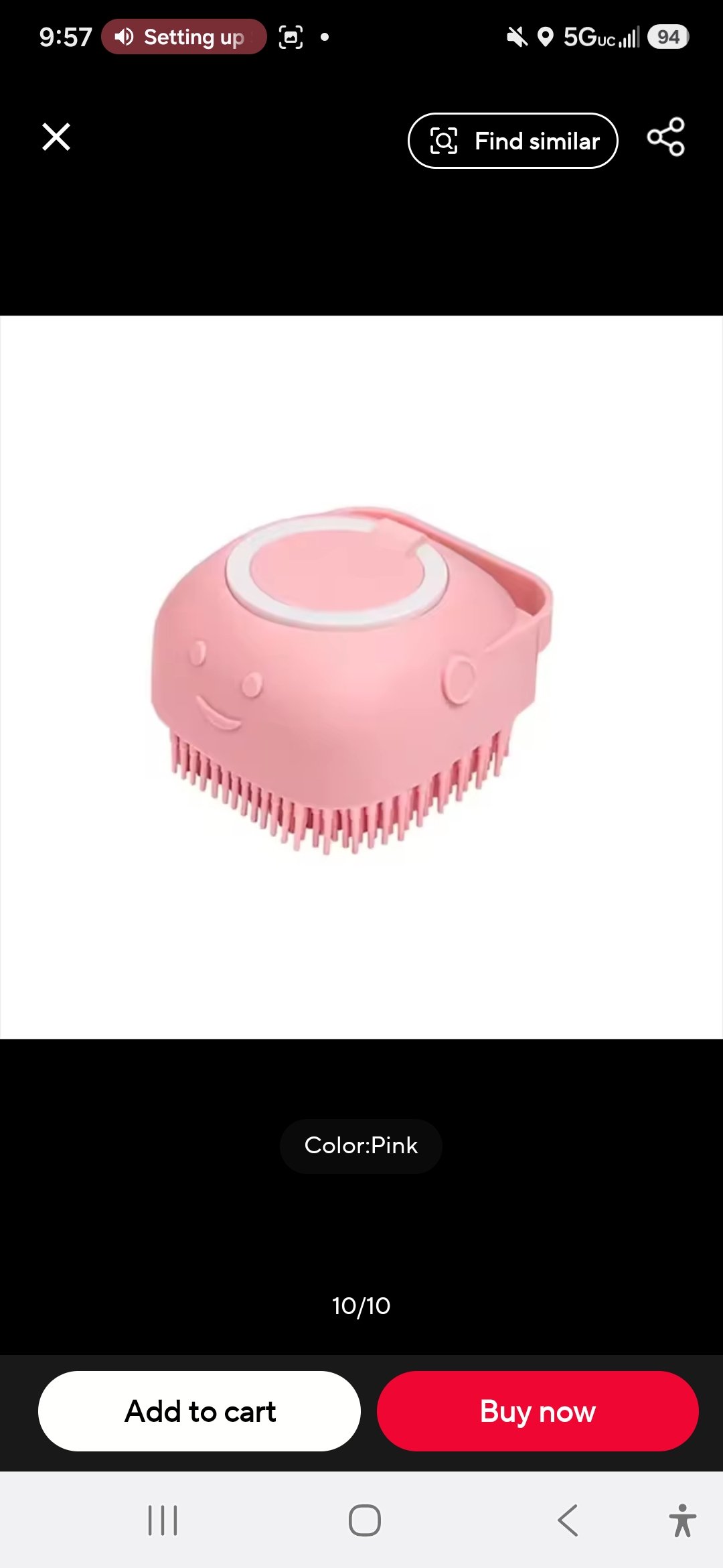 Happy Paws Spa Scrubber