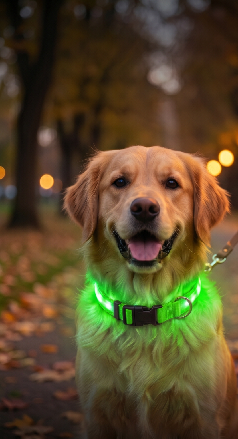 Happy Paws Rechargable Glow Collar