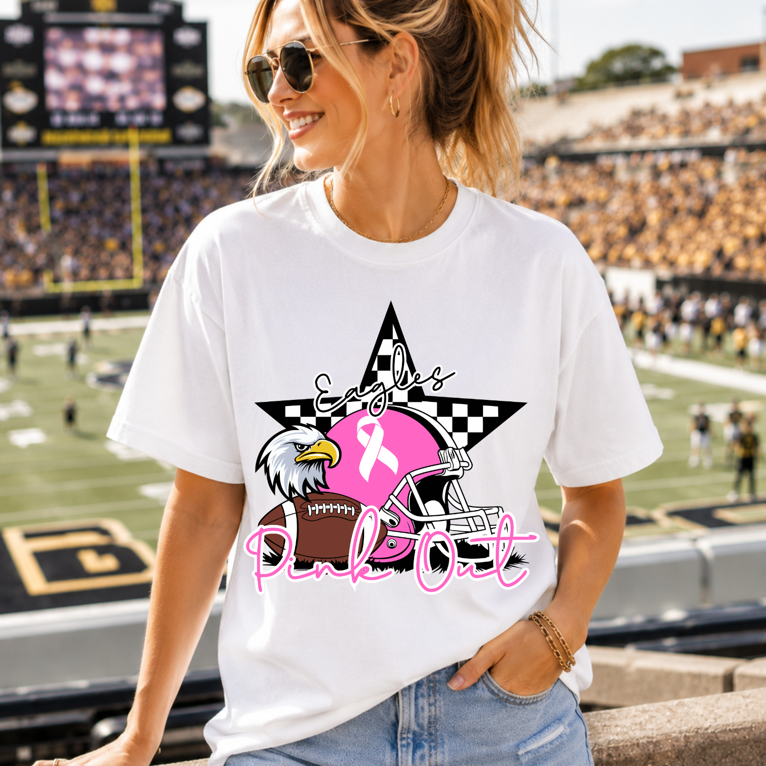 Pink Out Mascot Tee – Preorder