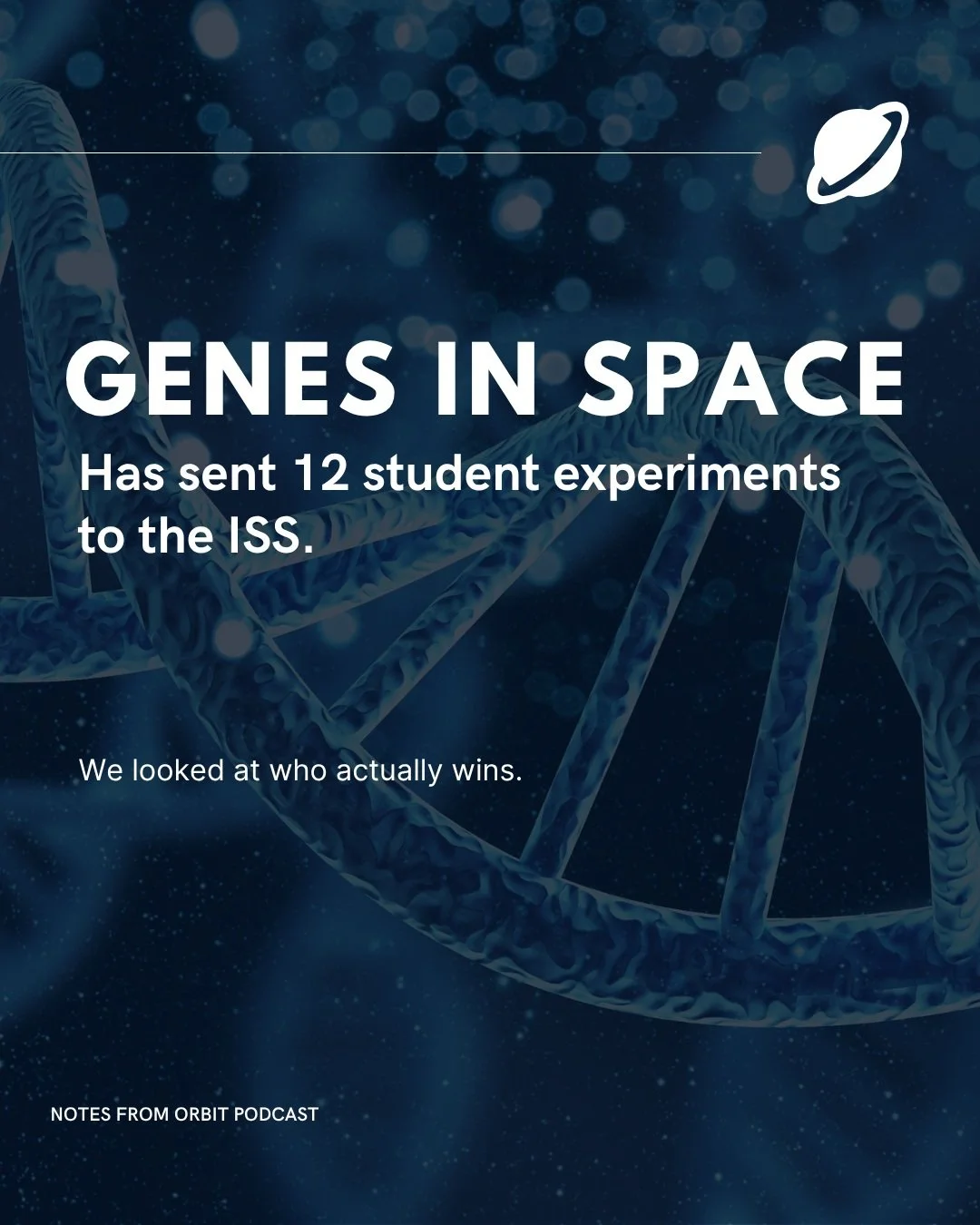 Genes in Space has flown a student experiment to the ISS every year since 2015, 12 competitions, 12 winners. 

We pulled the school of every winner we could find, plus this year's full semifinalist list, and a pattern showed up fast: this "open 