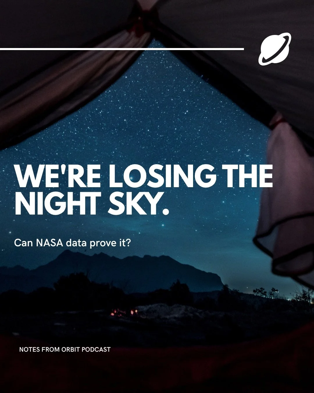 The sky above us is changing faster than satellites alone can explain.

That&rsquo;s partly because satellites and human eyes measure different things. Instruments like VIIRS are incredibly useful for tracking artificial light from space, but they&rs