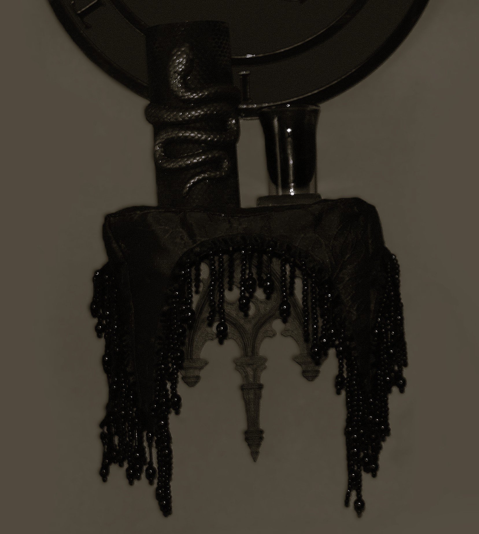 black and white image of Lilith alter
