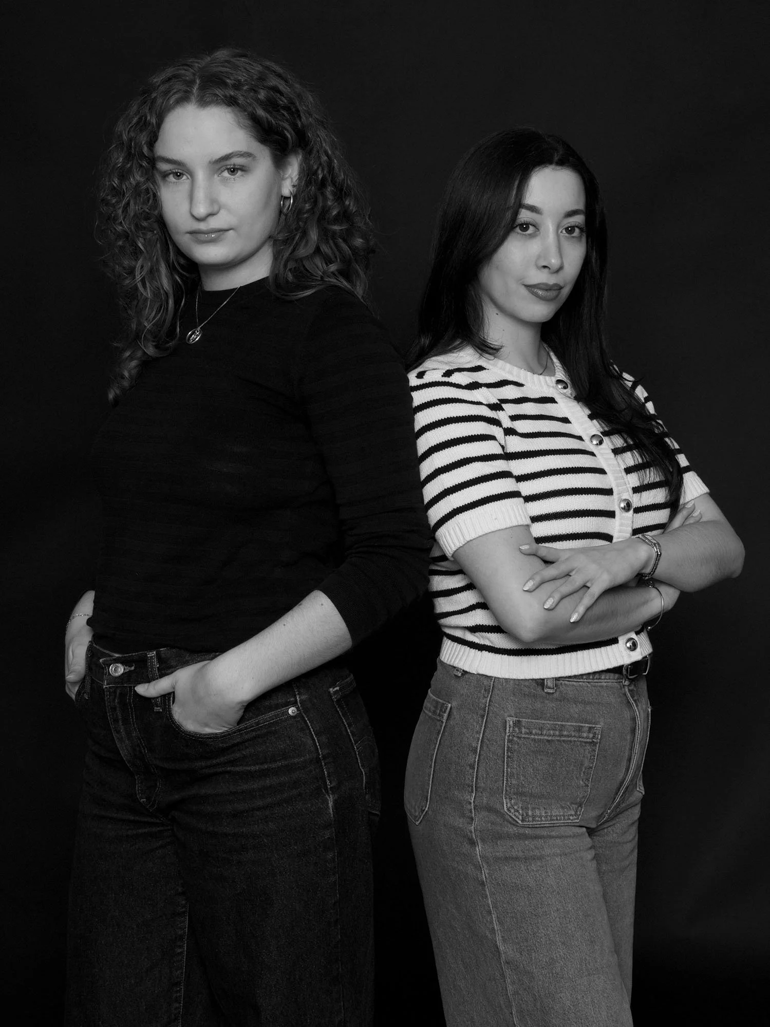 Maria Escobar and Dahlia Locke