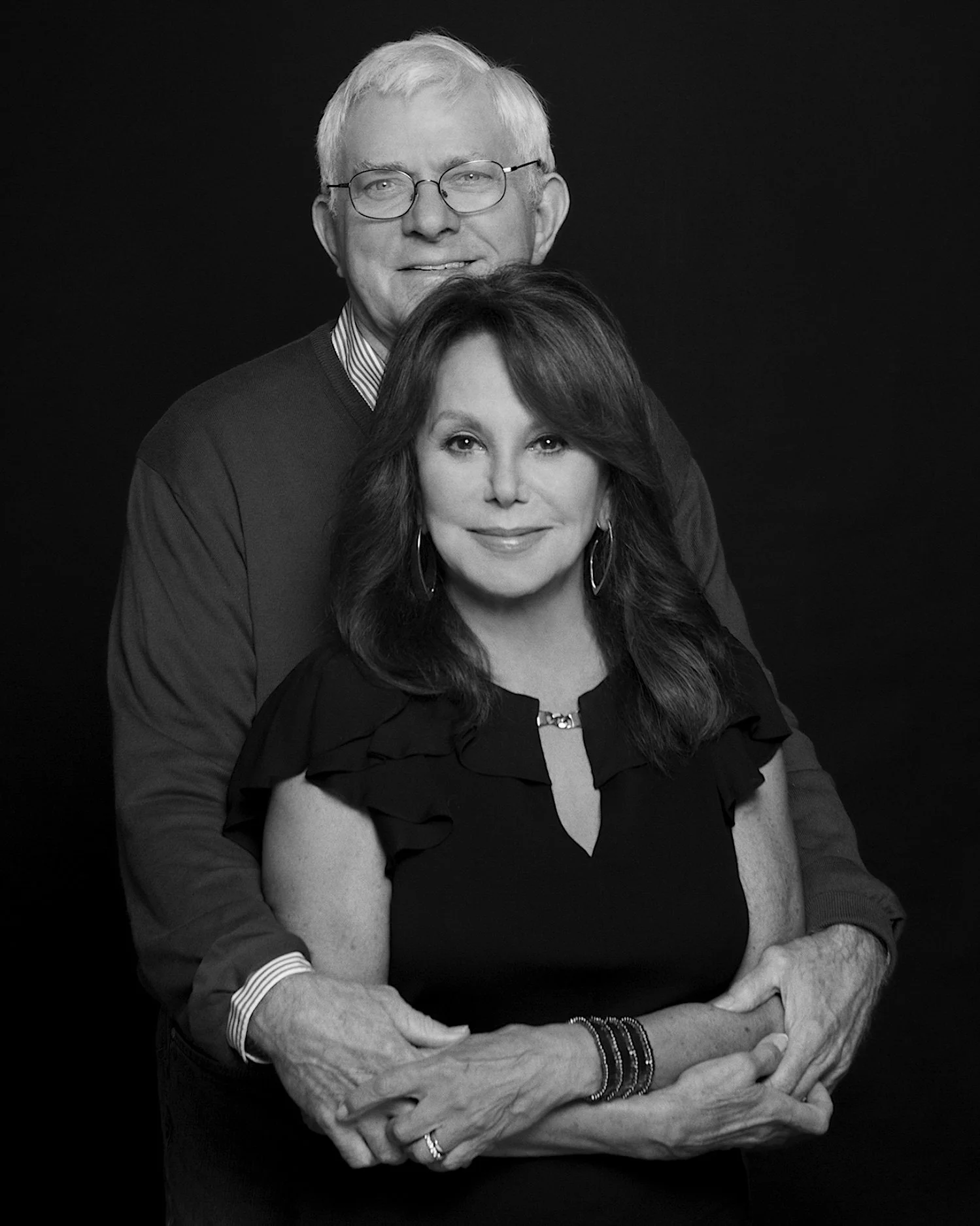 Phil Donahue and Marlo Thomas