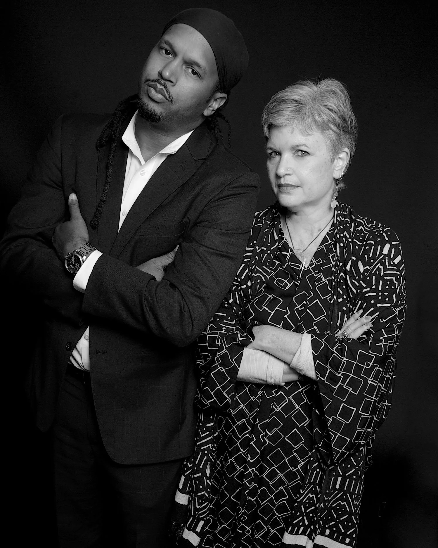 Dr. Sally Macnickol and Dr. Quentin Walcott