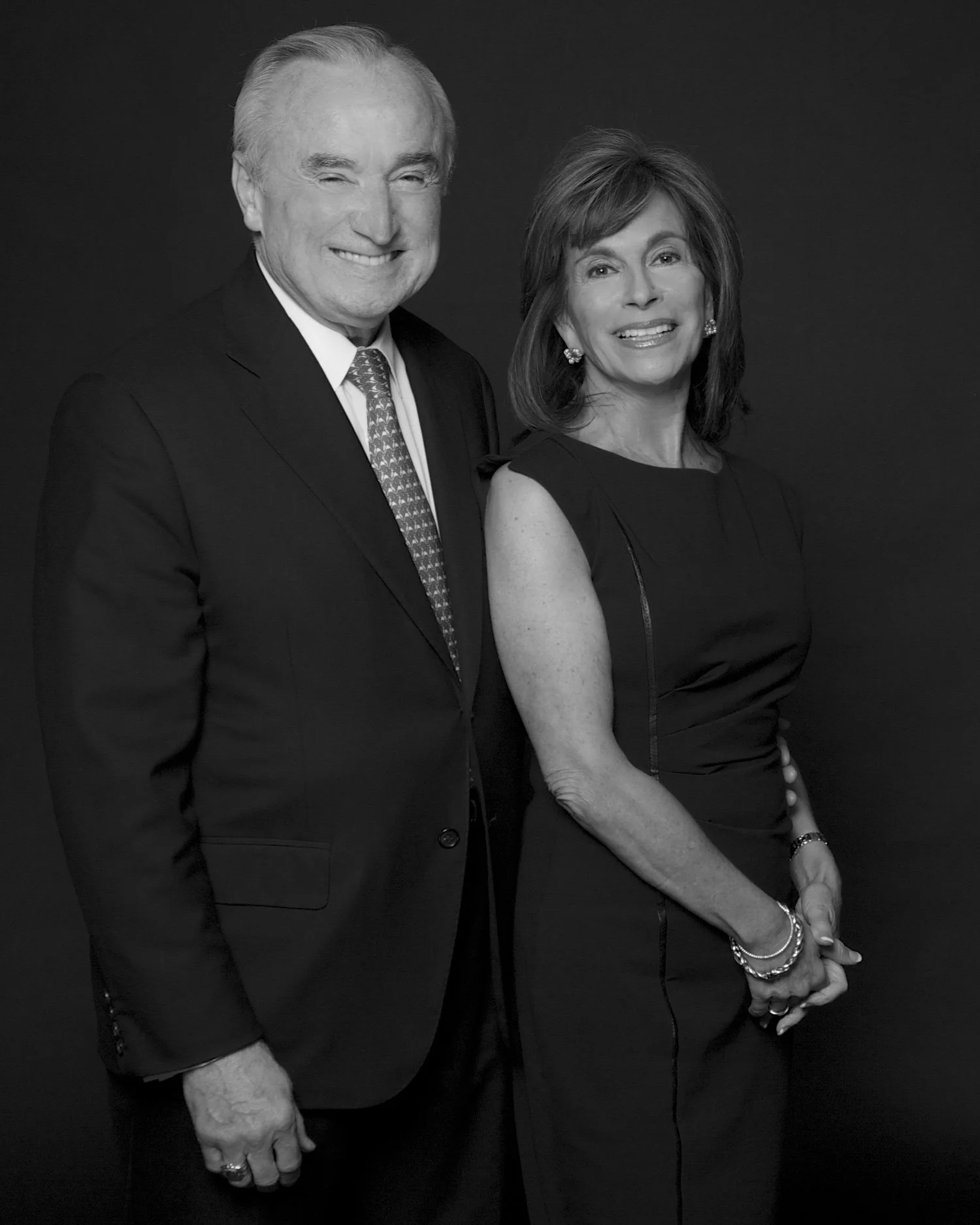 Former NYPD Commissioner Bill Bratton and Bill Bratton and Rikki Klieman