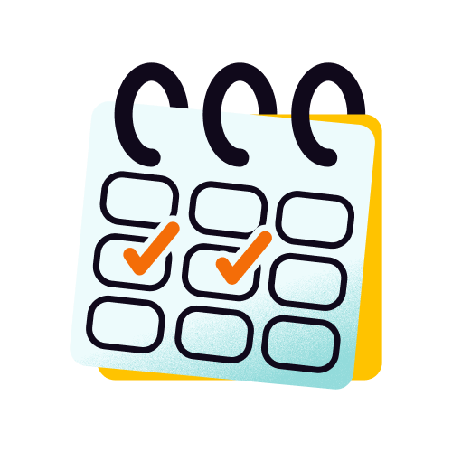 icon of a calendar
