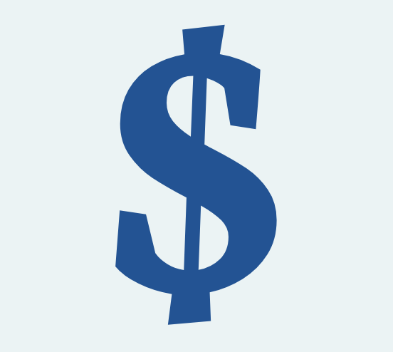icon of a dollar sign