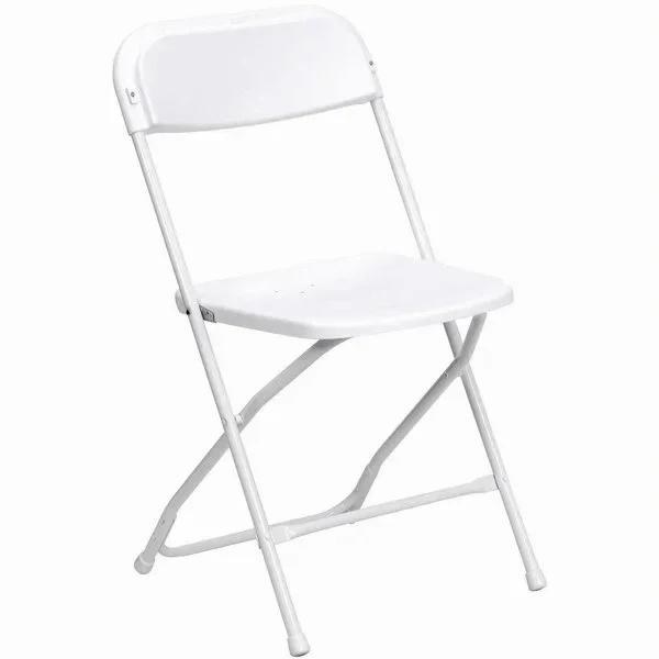 White Plastic Folding Chair Rental