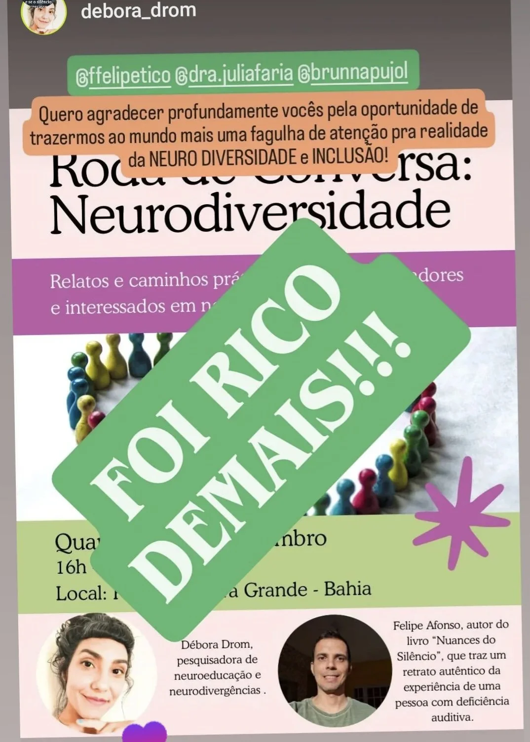 Evento sobre diversidade e inclusão