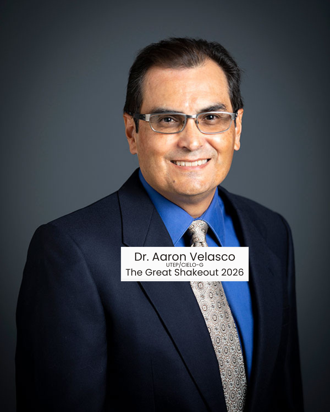 September STEAM Region 19 Science Dinner, Topic: the Great Shakeout 2026 with Dr. Aaron Velasco