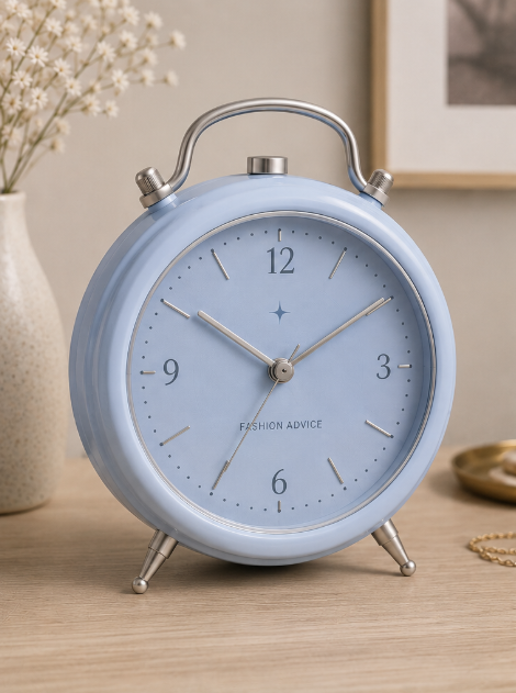 Clock it 2000 with time management, wake up call, and styling