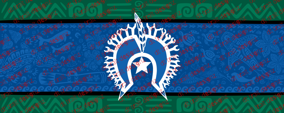 Who Stands Behind the Flag? Torres Strait Islands; 2 of 3
