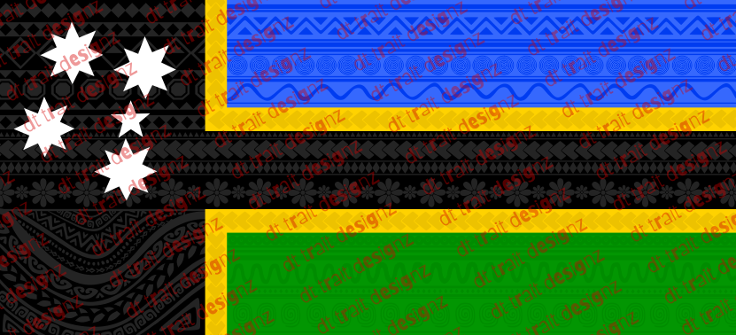 Who Stands Behind the Flag? Australian South Sea Islander; 3 of 3