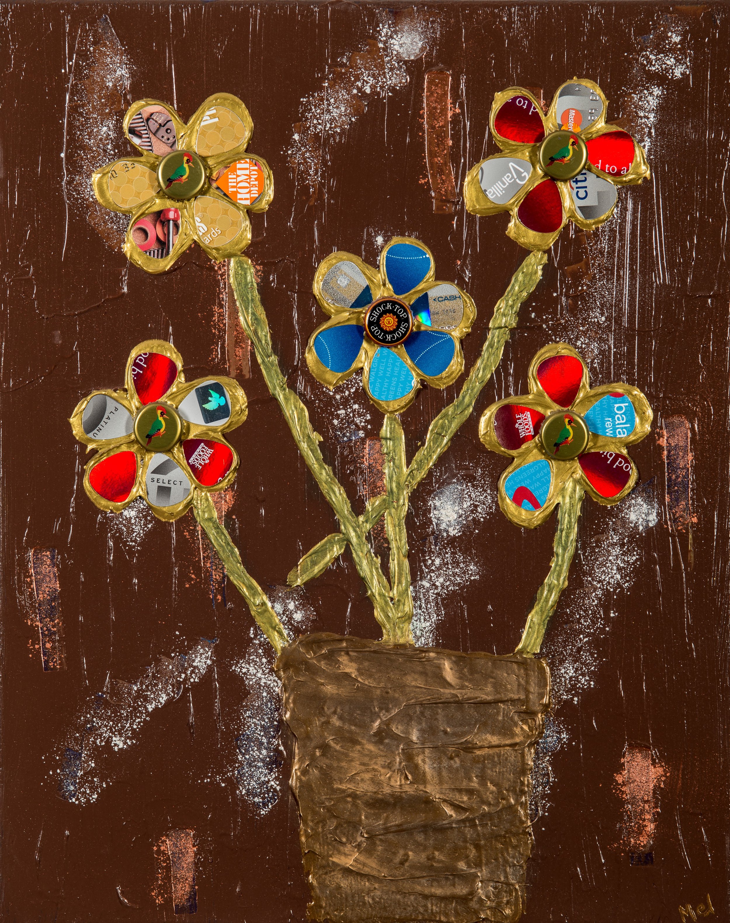 Guitar Pick Posies 
- Collector: TW, Morristown, TN