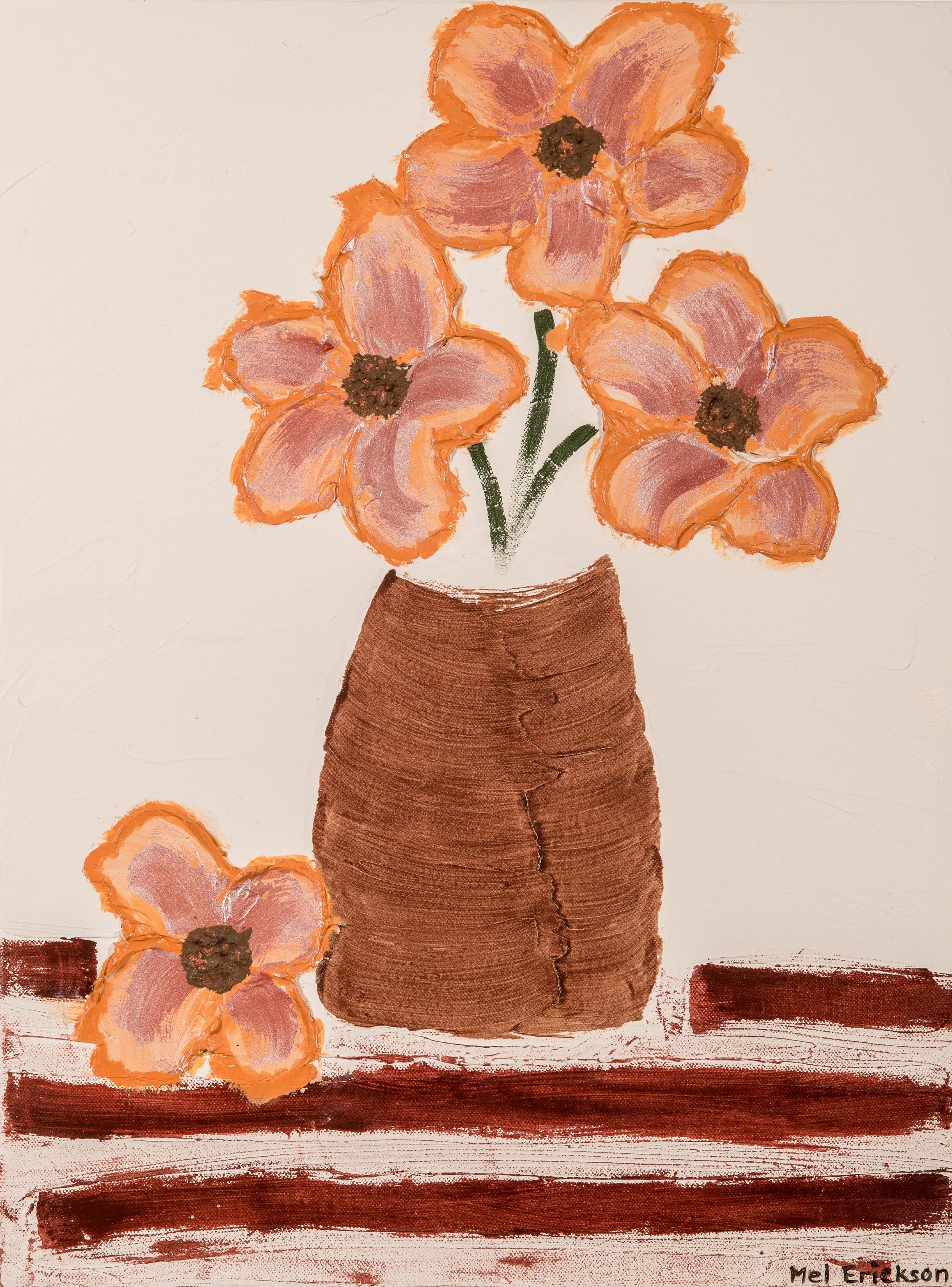 Silk Flower Vase 
- Collector: Nashville, TN
