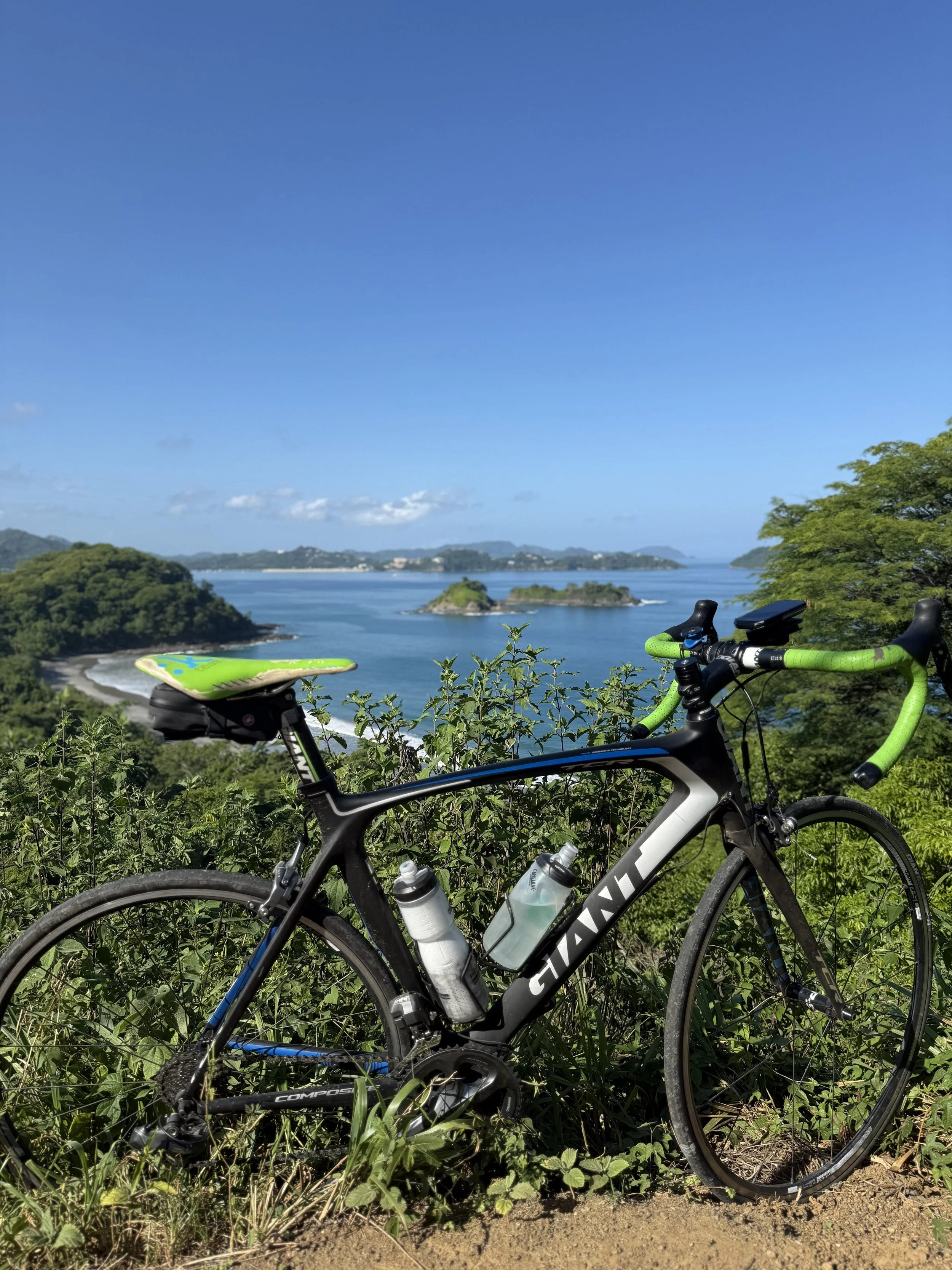 (C) Pura vida cycling in Costa Rica