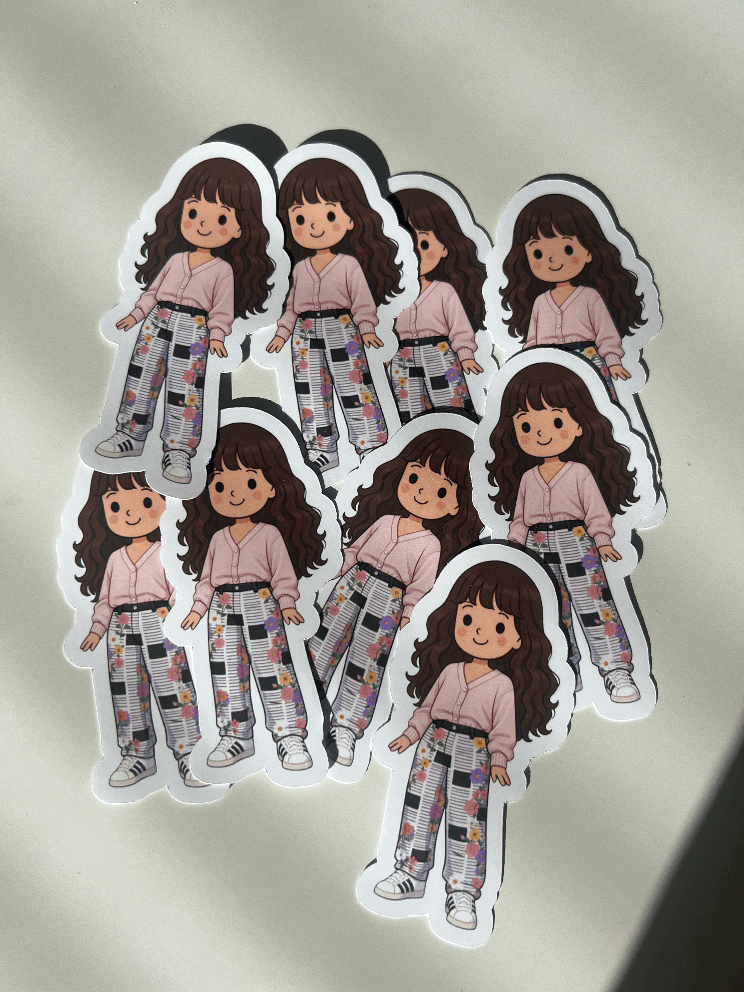 The Paper Girl- Anayeli Sticker