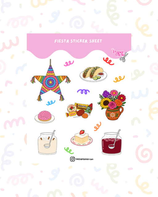 Fiesta Sticker Sheet
