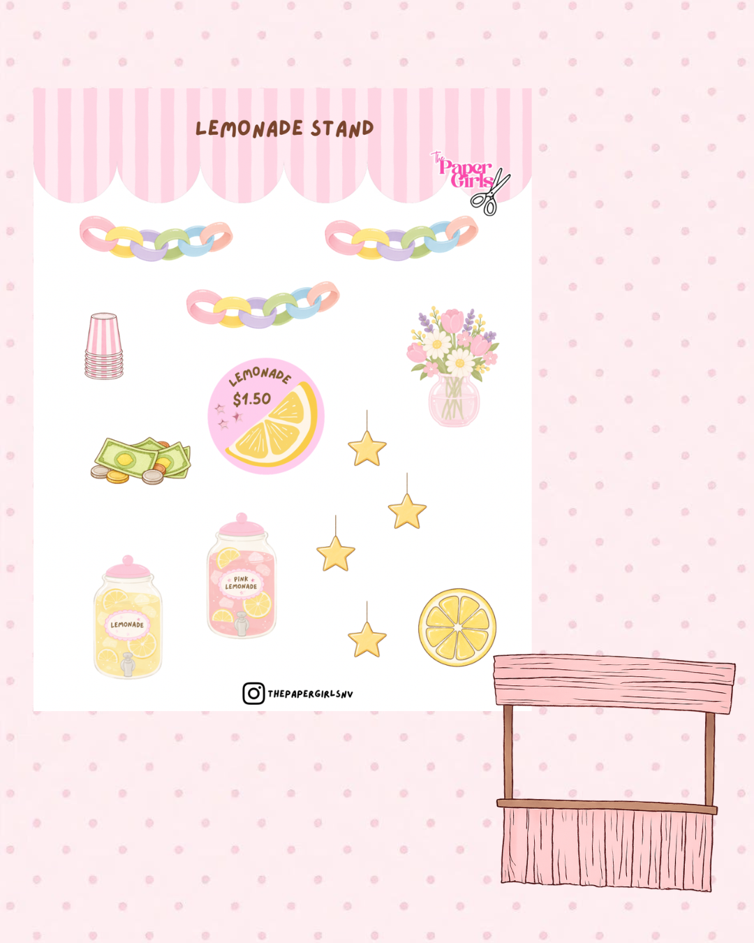 Decorate a Lemonade Stand