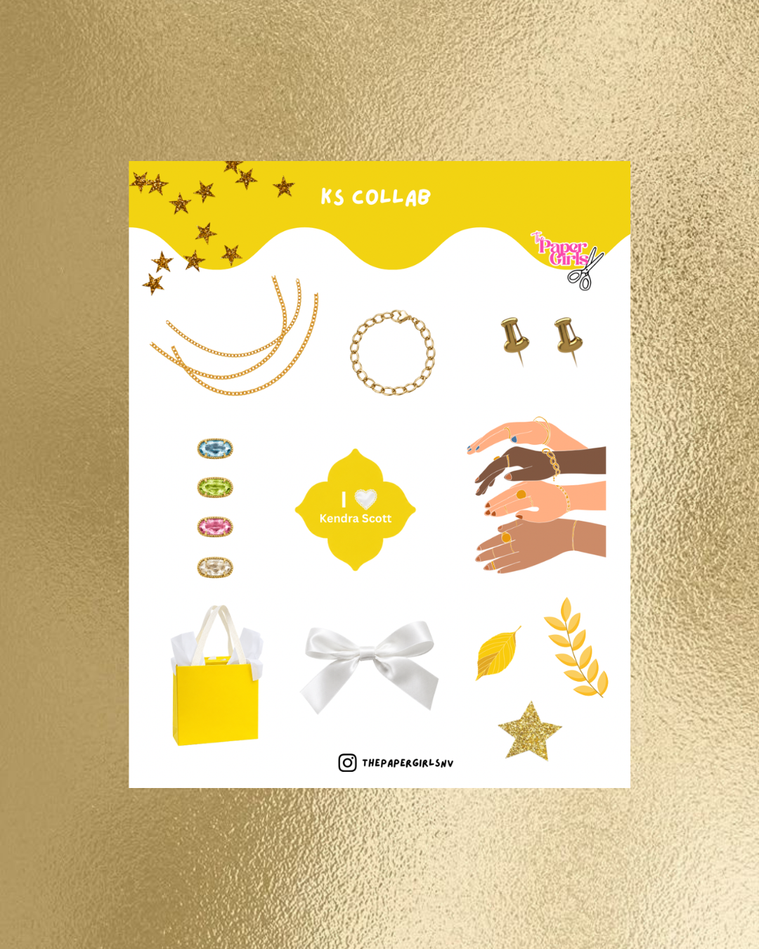 KS Collab Sticker Sheet