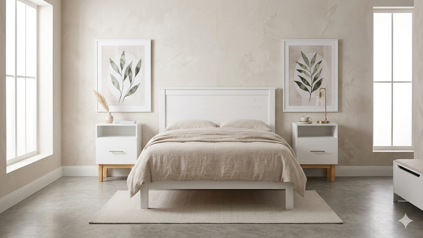 Cama Luma Blanca