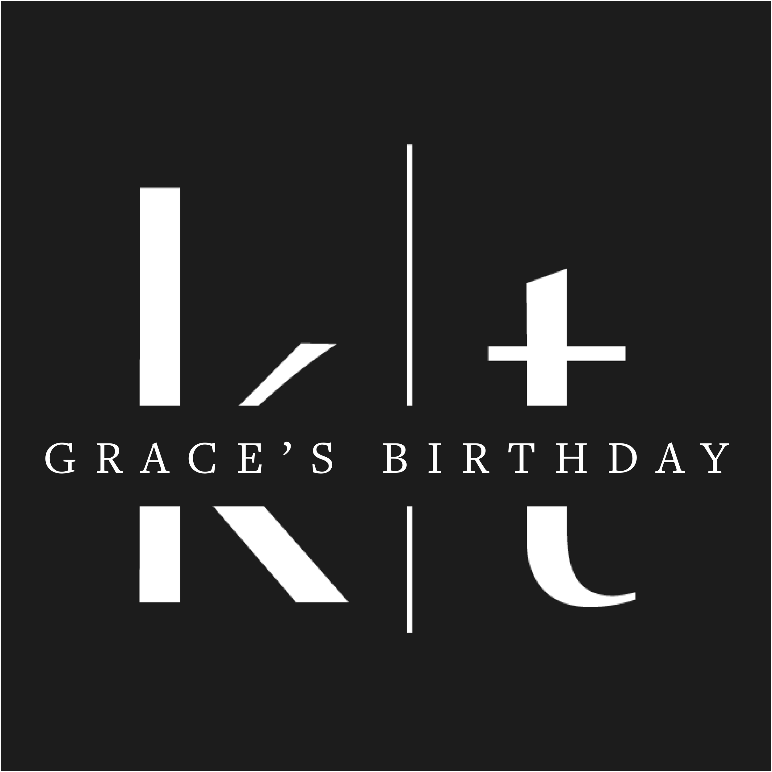 Grace's Birthday