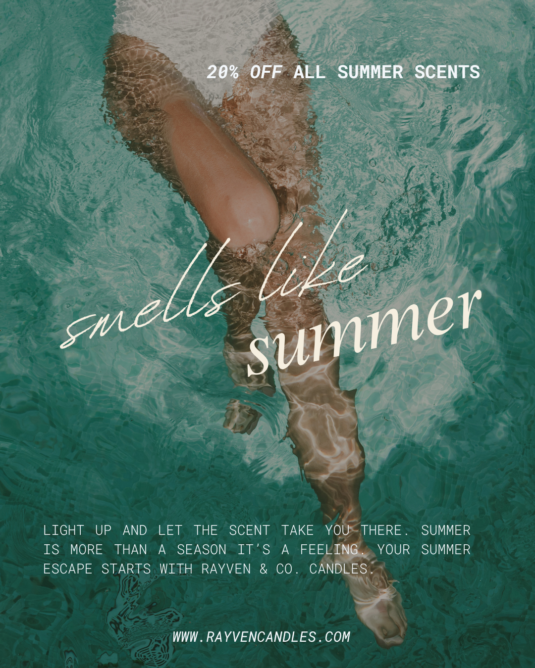 Rayven & Co. Candles Summer Campaign - 2025