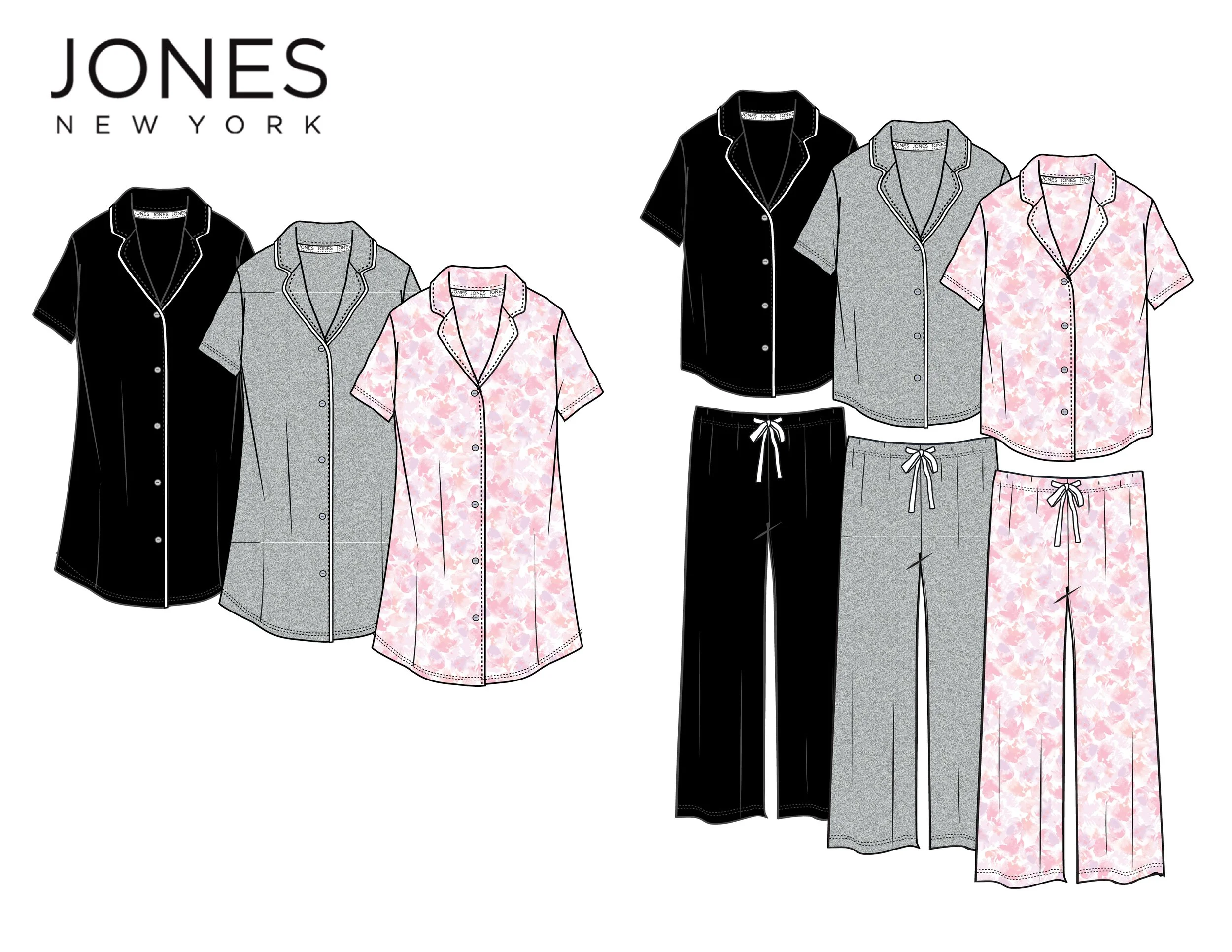 Notch PJs & Sleepshirt