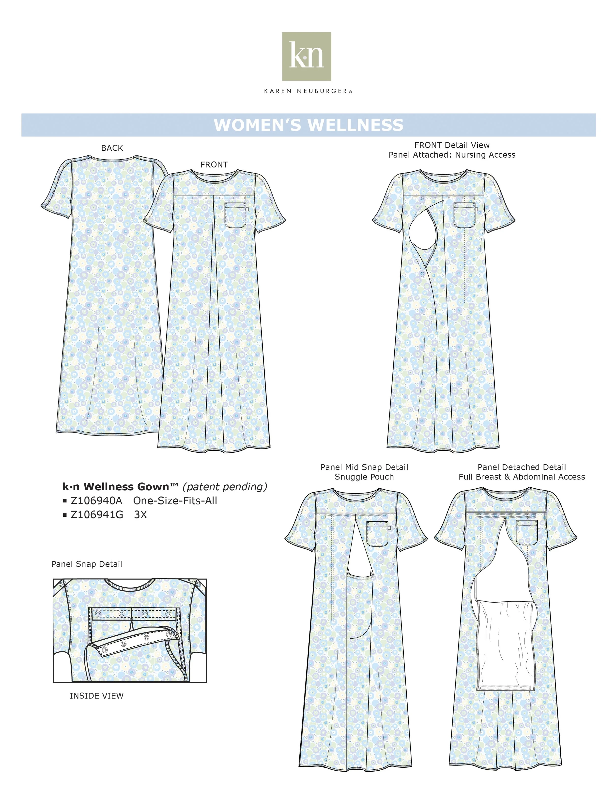 Women's Wellness Gown