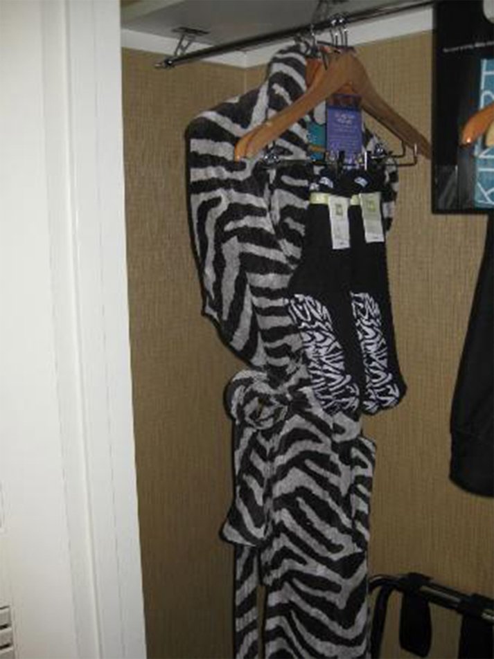 Kimpton Hotel Zebra Socks