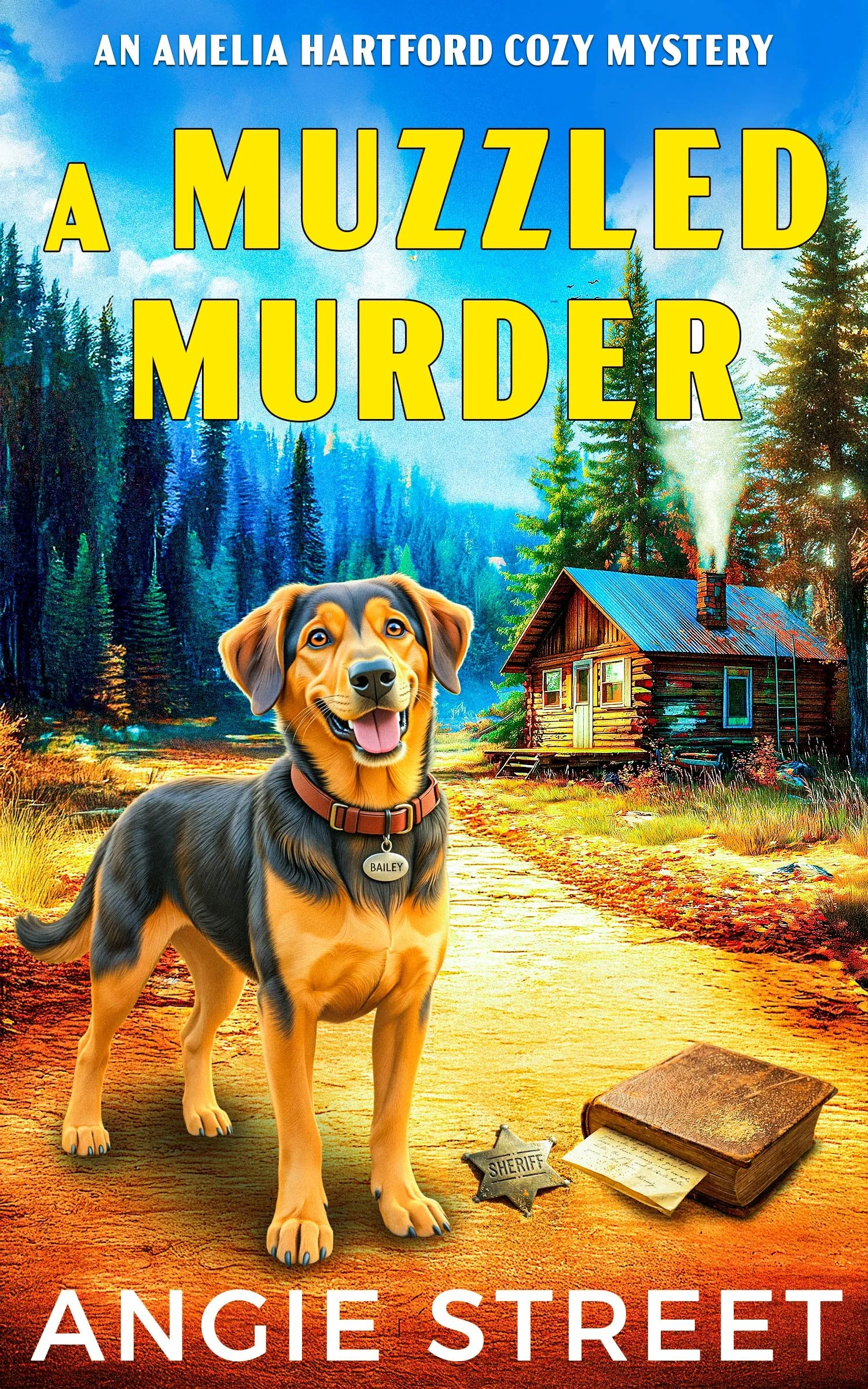 About to finish the audiobook version of A Muzzled Murder