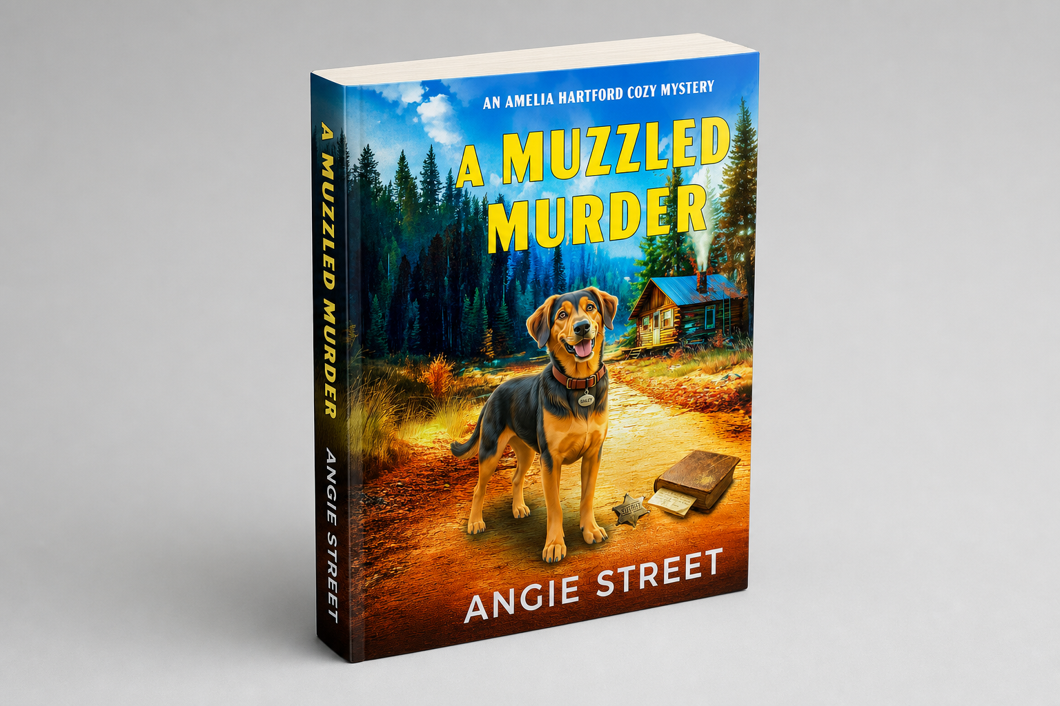A Muzzled Murder - Autographed Paperback