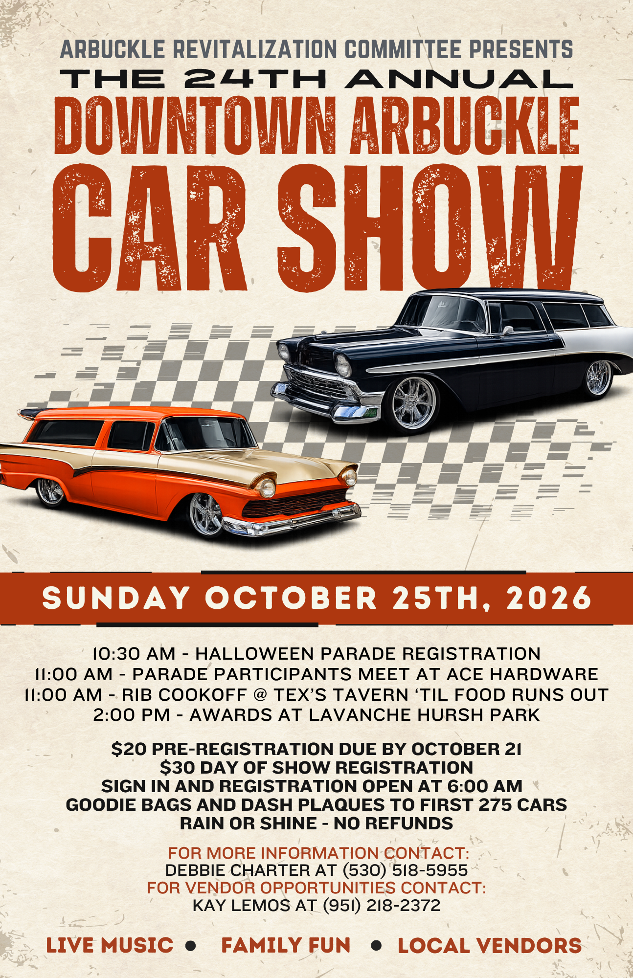Downtown Arbuckle Car Show