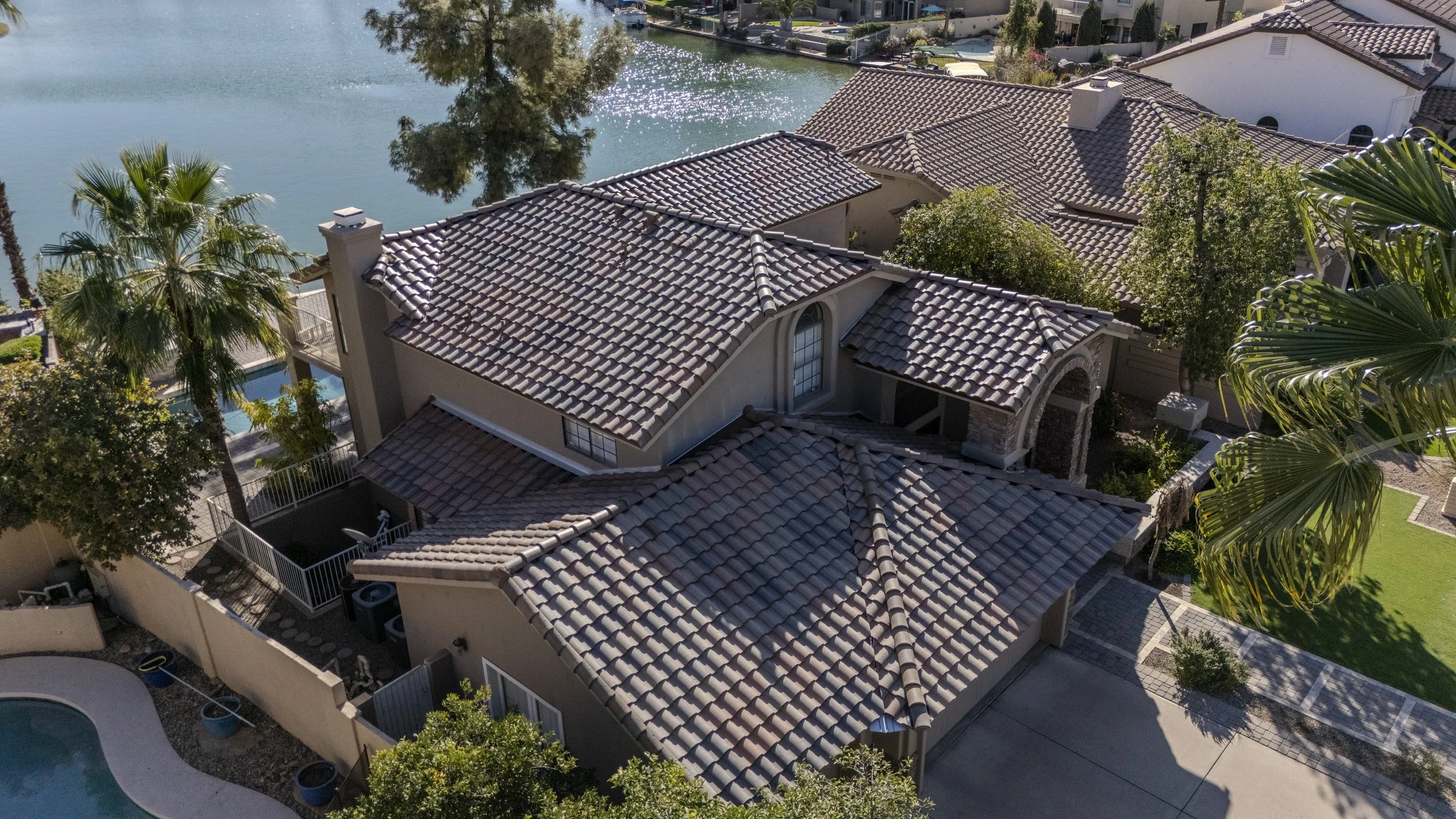 Sand Cast Roof
