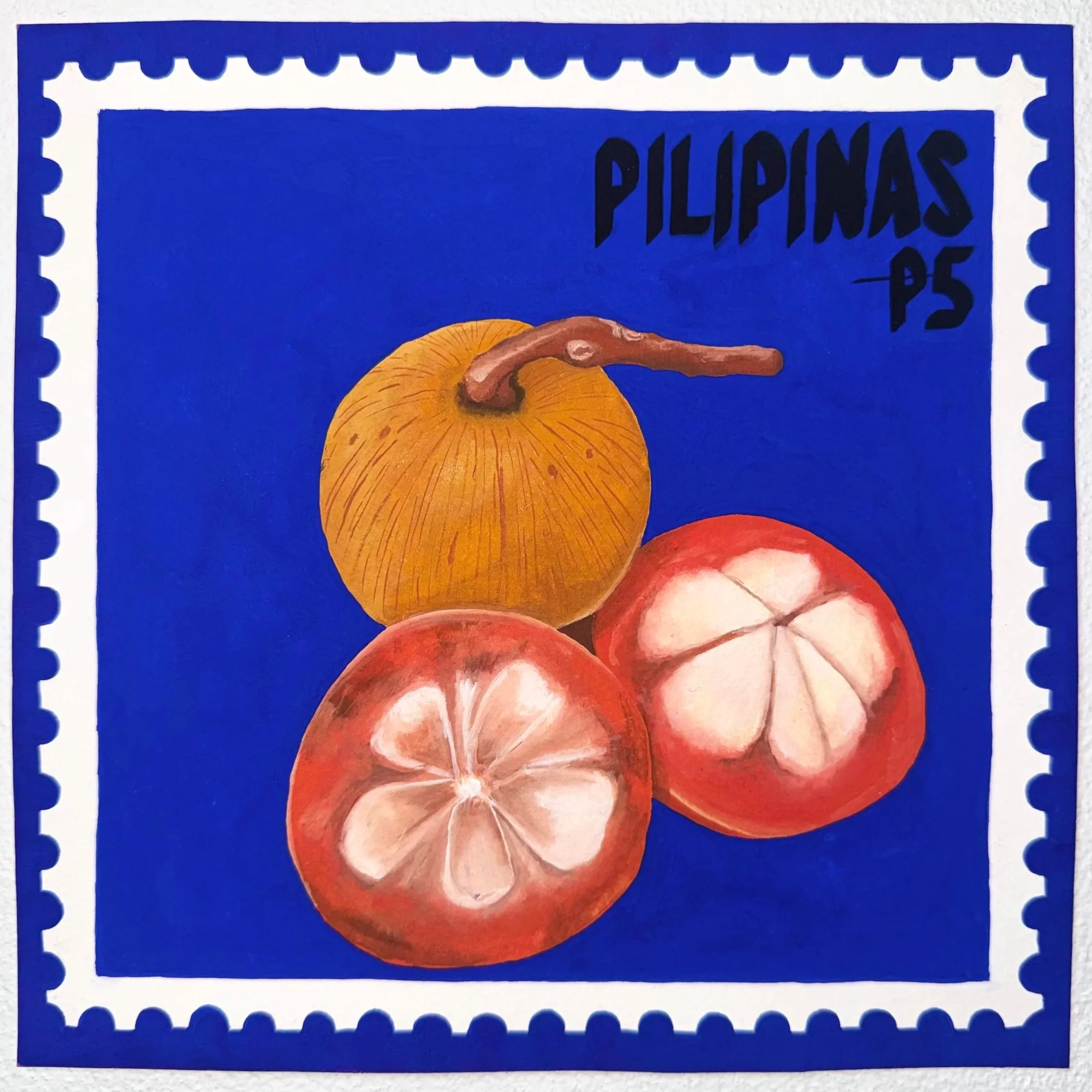 With Love, Santol |
March 2026 |
Gouache on 100% Cotton Watercolour Paper