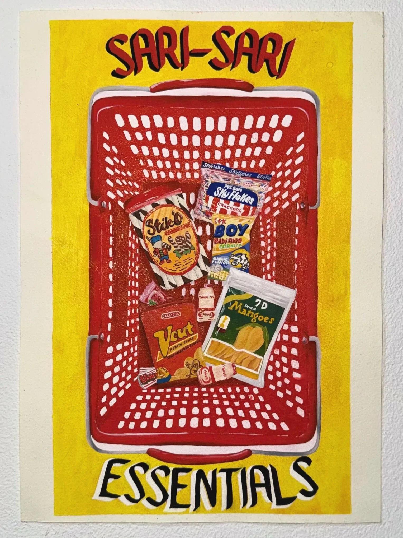 Sari Sari Essentials #2 | January 2026 | Gouache on 100% Cotton Watercolour Paper