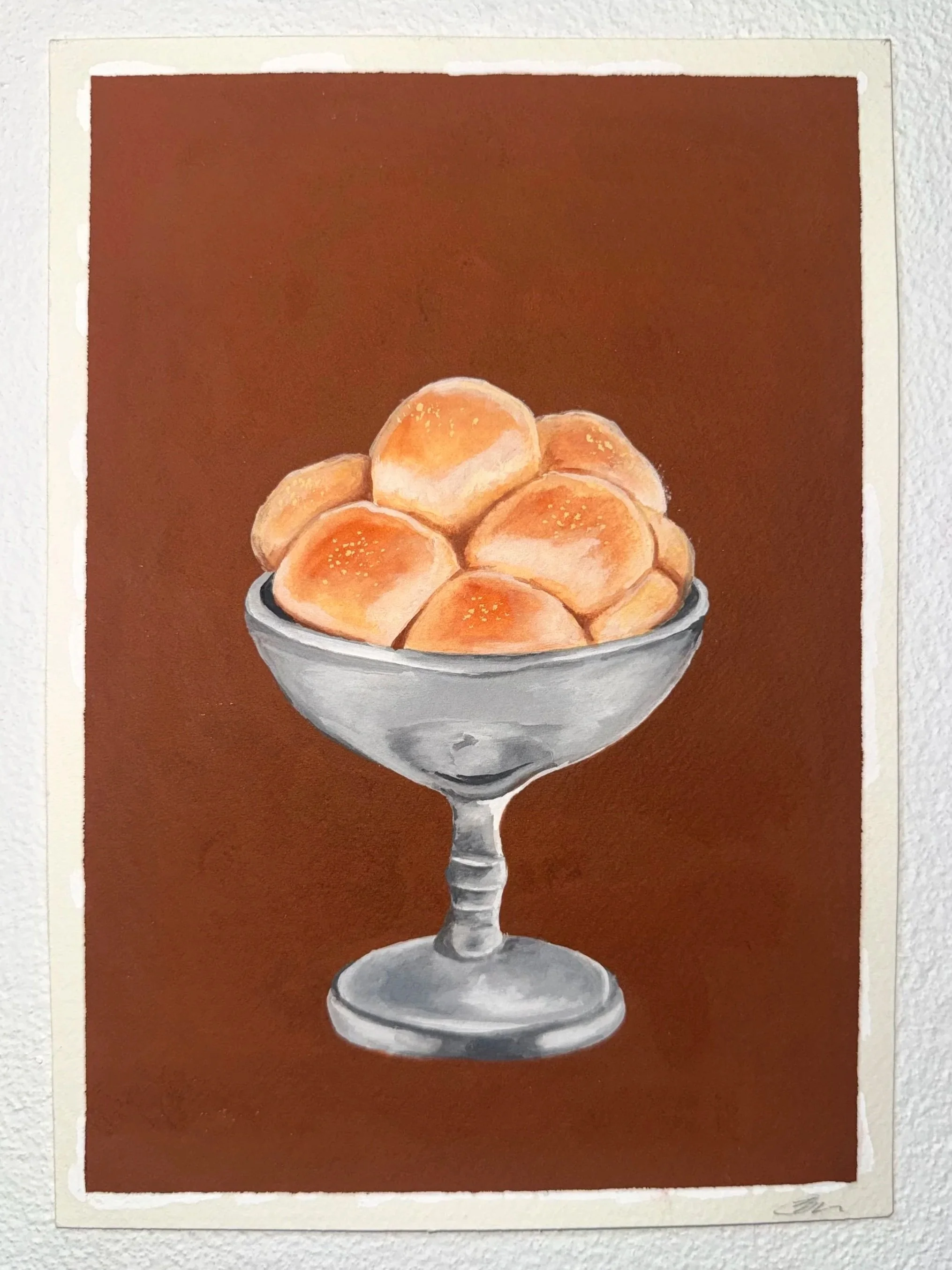  Pandesal | April 2026 | Gouache on 100% Cotton Watercolour Paper