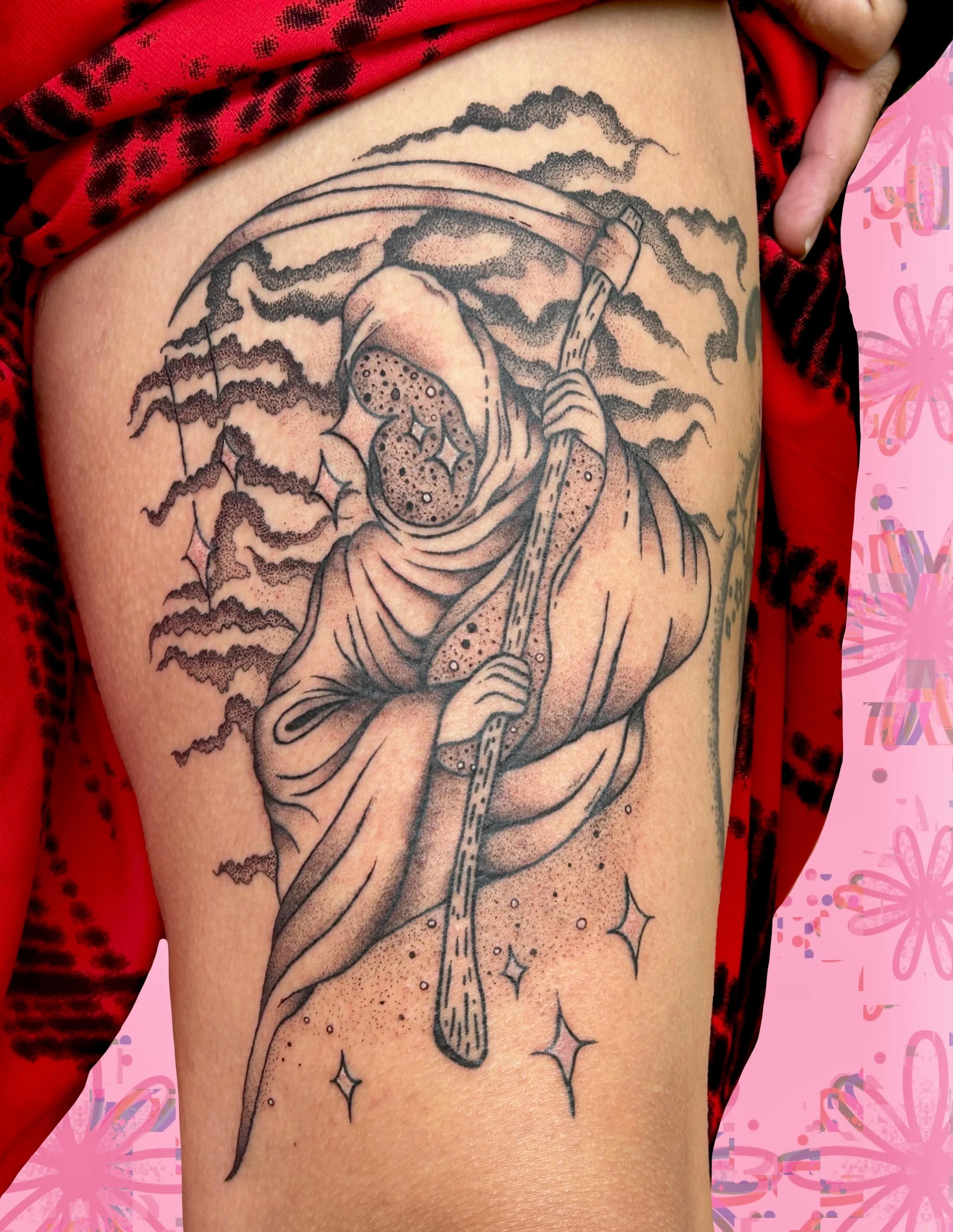 ✨💫⚔️ celestial grim reaper for sweetest emily ⚔️💫✨

jumpin&rsquo; on here quick to make a post and re-delete this damn app immediately. staying off of it has been amazing for my brain and i highly recommend taking an extended break whenever you can