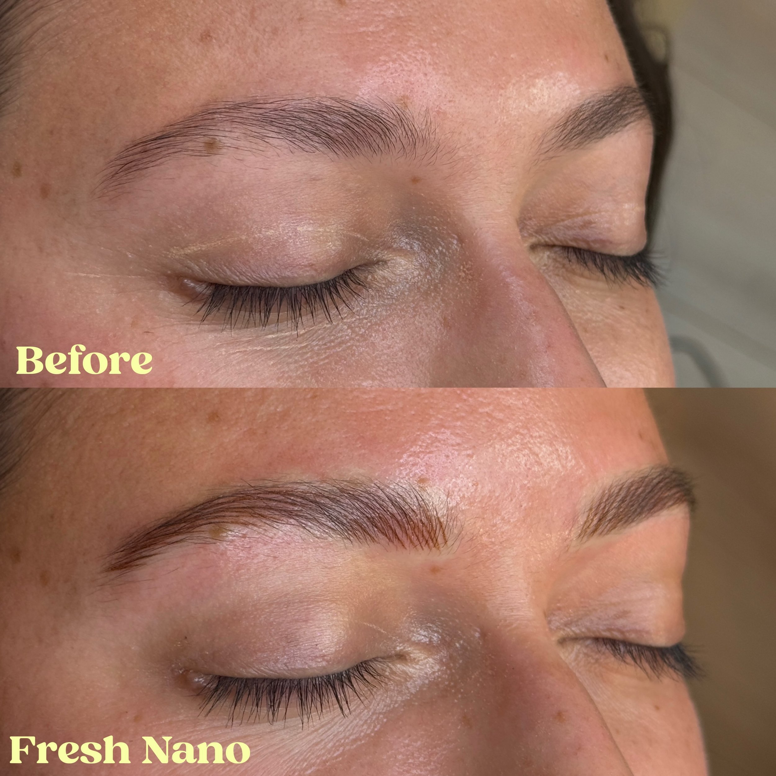 Fresh Nano✨

She had some sparse areas she wanted filled in, yet kept minimal..

For all FAQs, pricing, and availability please visit my website at Beccabrows.com
Thank you!

#nanobrows #minneapolis #microblading #mnmom #mnbride