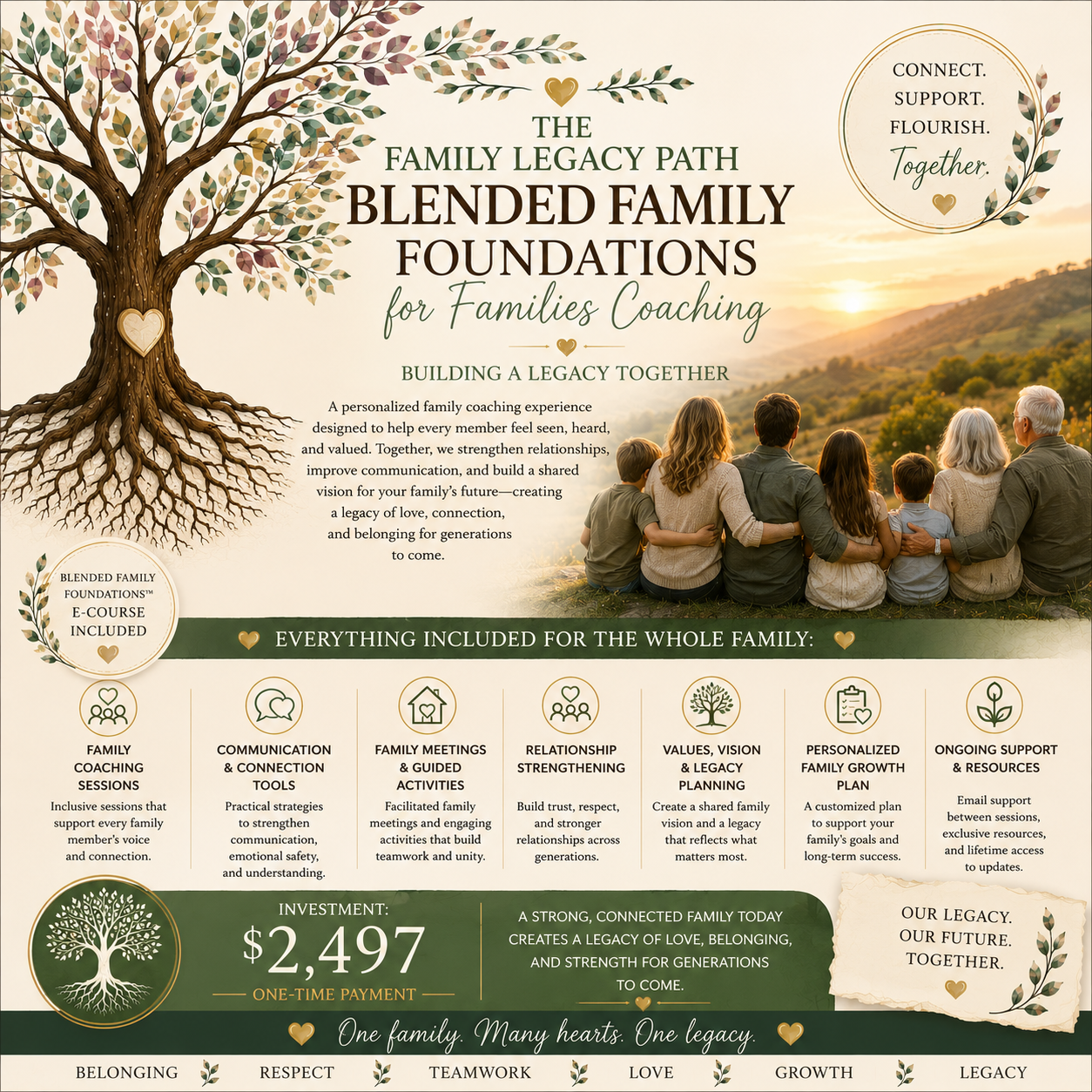 The Family Legacy Path - Blended Family Foundations™ Coaching for Families
