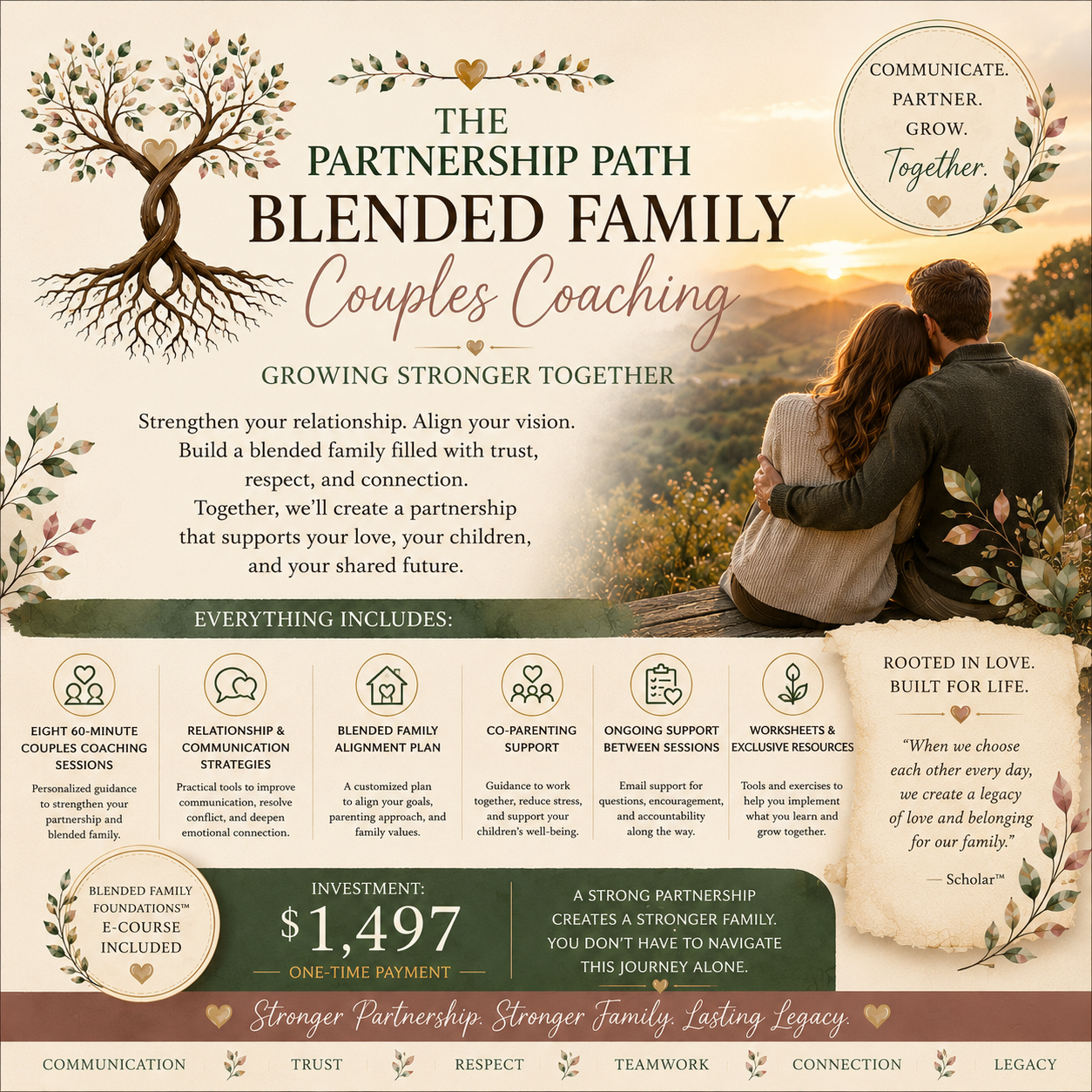 The Partnership Path - Blended Family Foundations™ Coaching for Couples