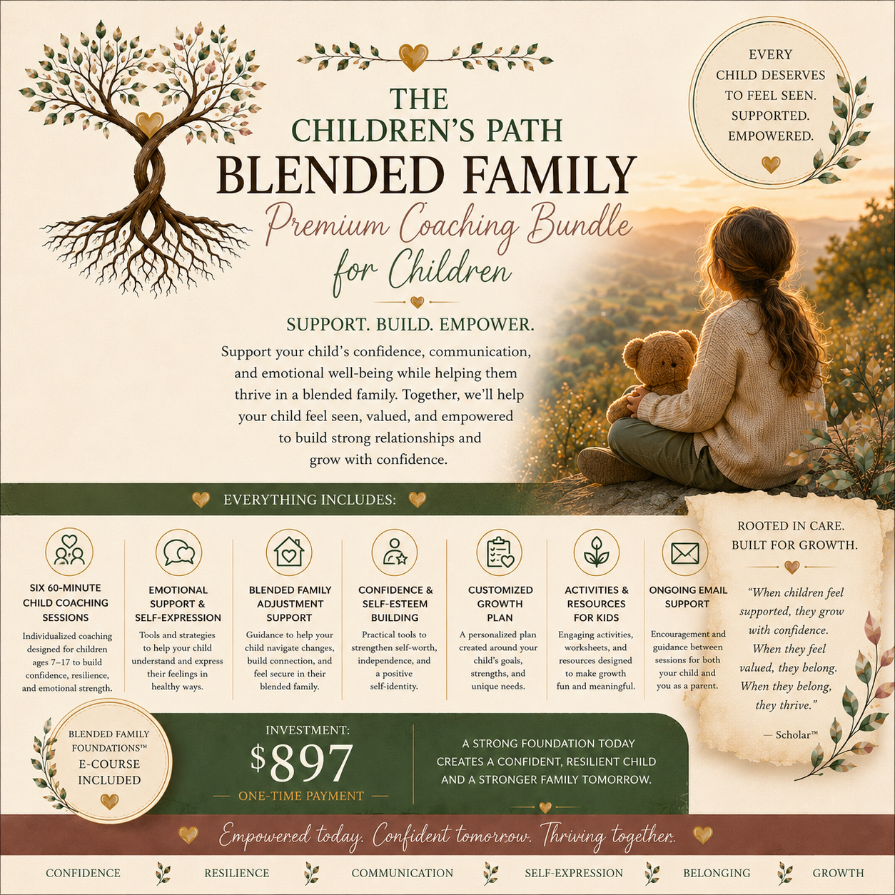 The Children's Path - Blended Family Foundations™ Coaching for Children