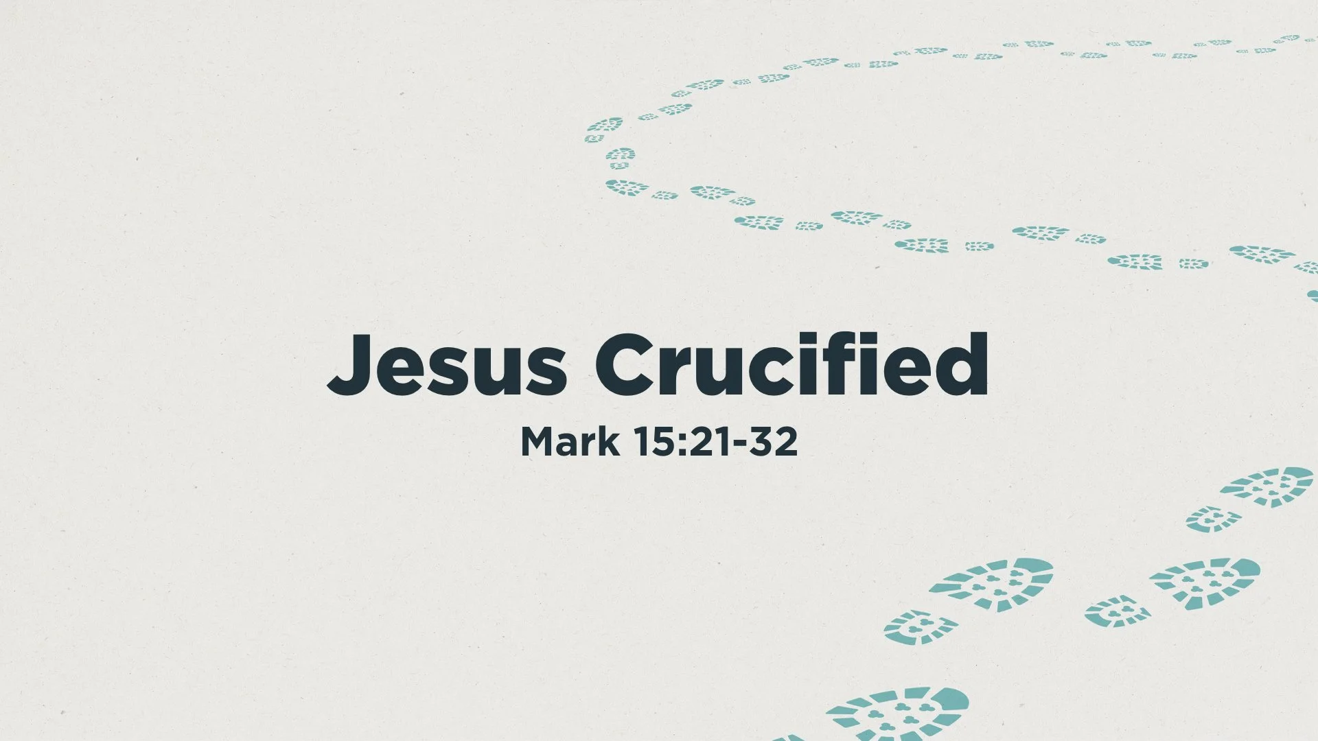 Mark 15:21-32 | Jesus Crucified